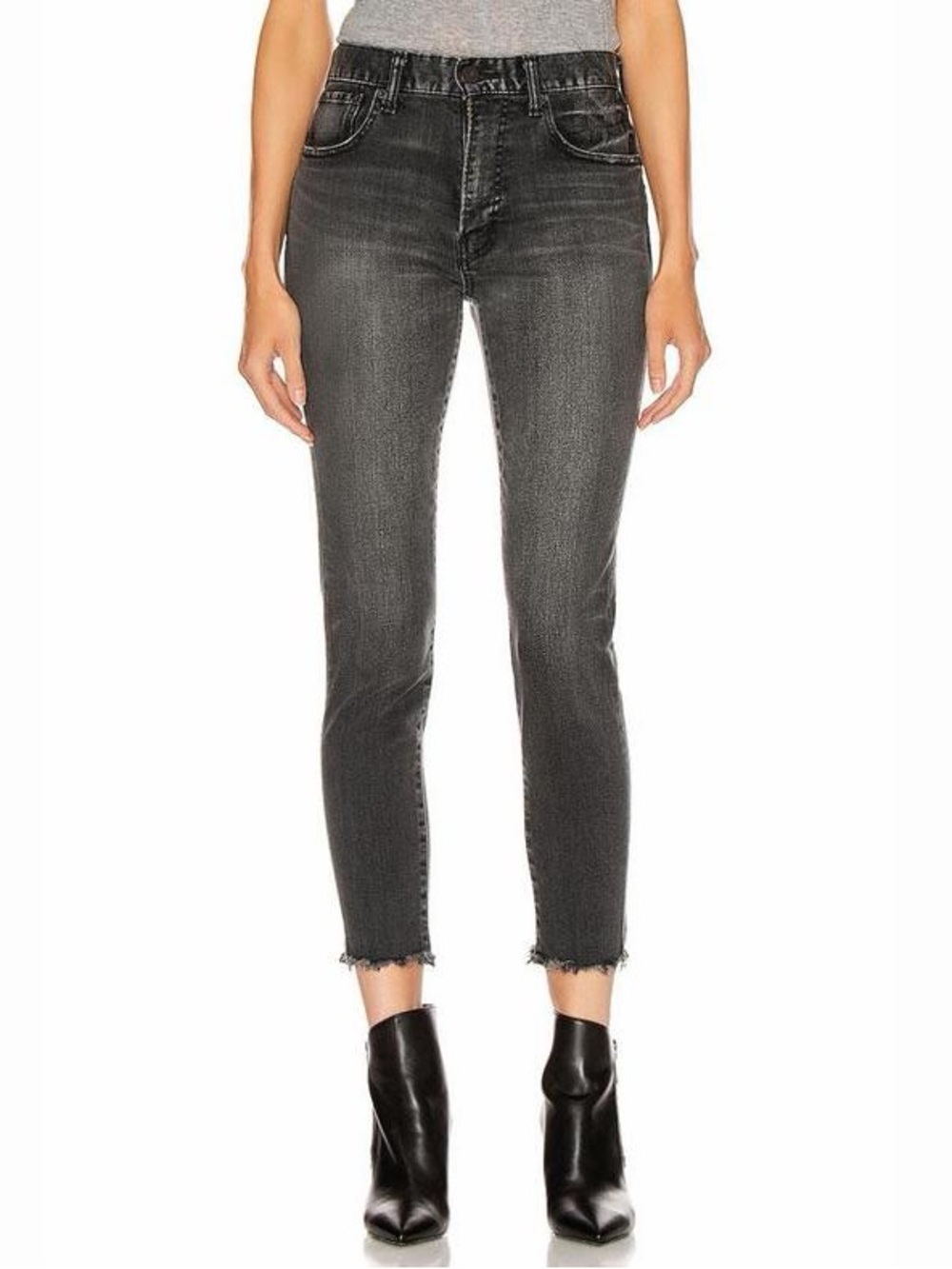 MOUSSY Vintage Westcliffe Skinny High Waist Raw Hem Jeans 28 ✨